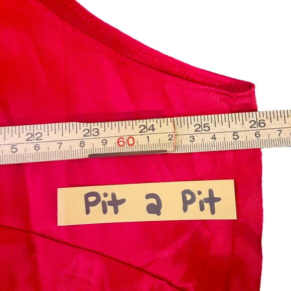 Notations Womans Top 3XL Sleeveless Cranberry Color Scoop Neck Holiday Party - Picture 6 of 8